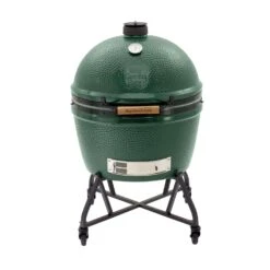Big Green Egg 29 In. 2XL EGG Package With IntEGGrated Nest Charcoal Kamado Grill And Smoker Green