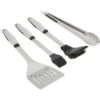 Grill Mark Stainless Steel Black/Silver Grill Tool Set 4 Pc -Traeger Egg Store 0a3e5b01 862e 4127 9265 5e6dcb9c7109