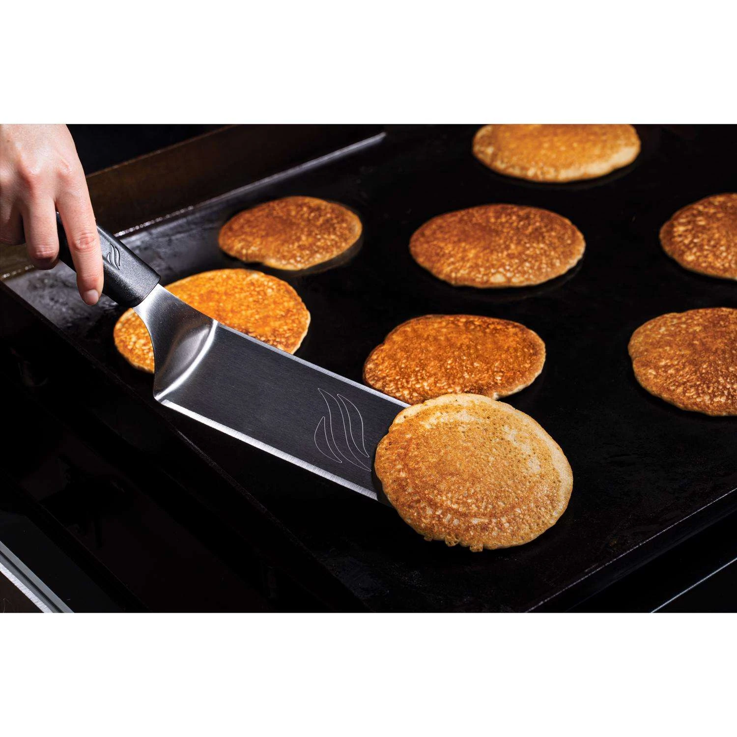 Blackstone Stainless Steel Black/Silver Grill Spatula 2 Pc 5 Blackstone Stainless Steel Black/Silver Grill Spatula 2 Pc - Image 3