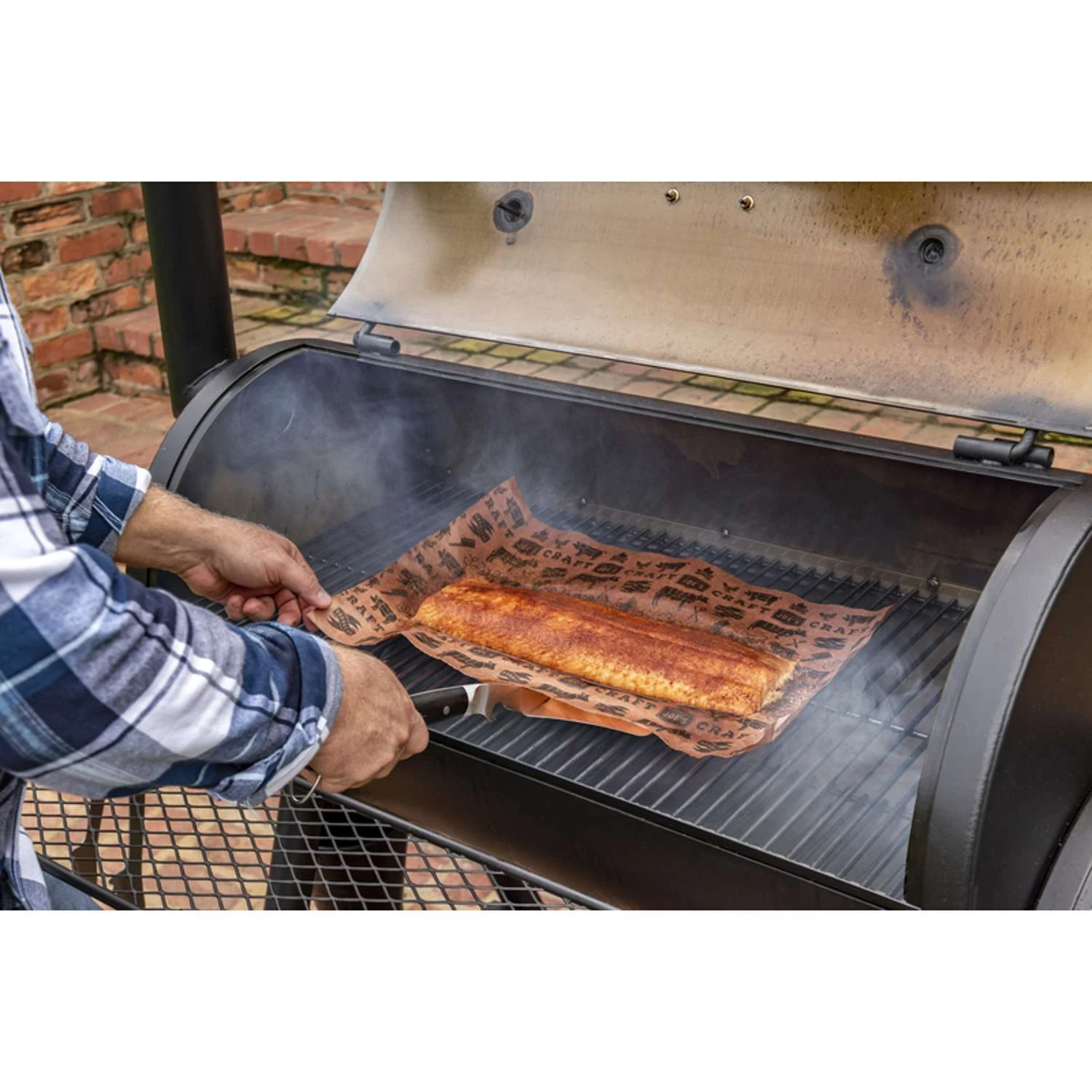 Oklahoma Joe's Stainless Steel Black/Silver Grill Spatula 1 Pc 6 Oklahoma Joe's Stainless Steel Black/Silver Grill Spatula 1 Pc - Image 4