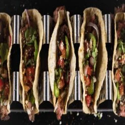 Blackstone Deluxe Stainless Steel Taco Tray 17.71 In. L X 4.5 In. W 2 Pk -Traeger Egg Store 101f4b52 d0da 47d1 8699 8ef4d8e5ca8e