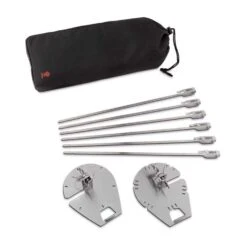 Weber Crafted Stainless Steel Skewer 5.3 L X 17.7 In. W 6 -Traeger Egg Store 15ac0c56 eba2 4e3a 8784 51caec31c832