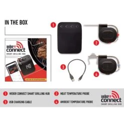 Weber Connect Digital WiFi Enabled Bluetooth Enabled Grill/Meat Thermometer -Traeger Egg Store 196299df d1bd 4316 b338 716c85b42974