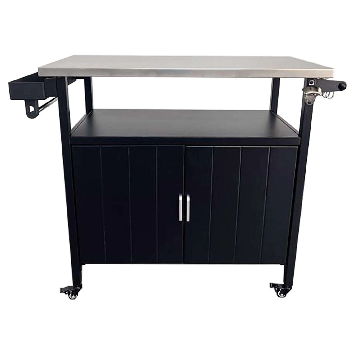 Living Accents Grill Table Steel 35.83 In. H X 18.9 In. W X 37.8 In. L 3 Living Accents Grill Table Steel 35.83 In. H X 18.9 In. W X 37.8 In. L