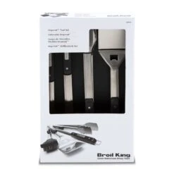 Broil King Imperial Black/Silver Grill Tool Set 4 Pc -Traeger Egg Store 2b64f24b 70ae 4778 a7d7 6974dc560a0d