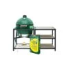 Big Green Egg 24 In. XLarge EGG Package With Modular Nest And Side Table With Weathered Acacia Inser -Traeger Egg Store 382fee57 22cd 4d78 92b2 c2c901cdf4ba