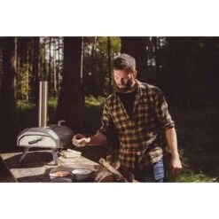 Ooni Karu 12 In. Charcoal/Wood Chunk Outdoor Pizza Oven Silver 19 Ooni Karu 12 In. Charcoal/Wood Chunk Outdoor Pizza Oven Silver -Traeger Egg Store 39560304 bedf 4919 b5df 2a000866c4dd