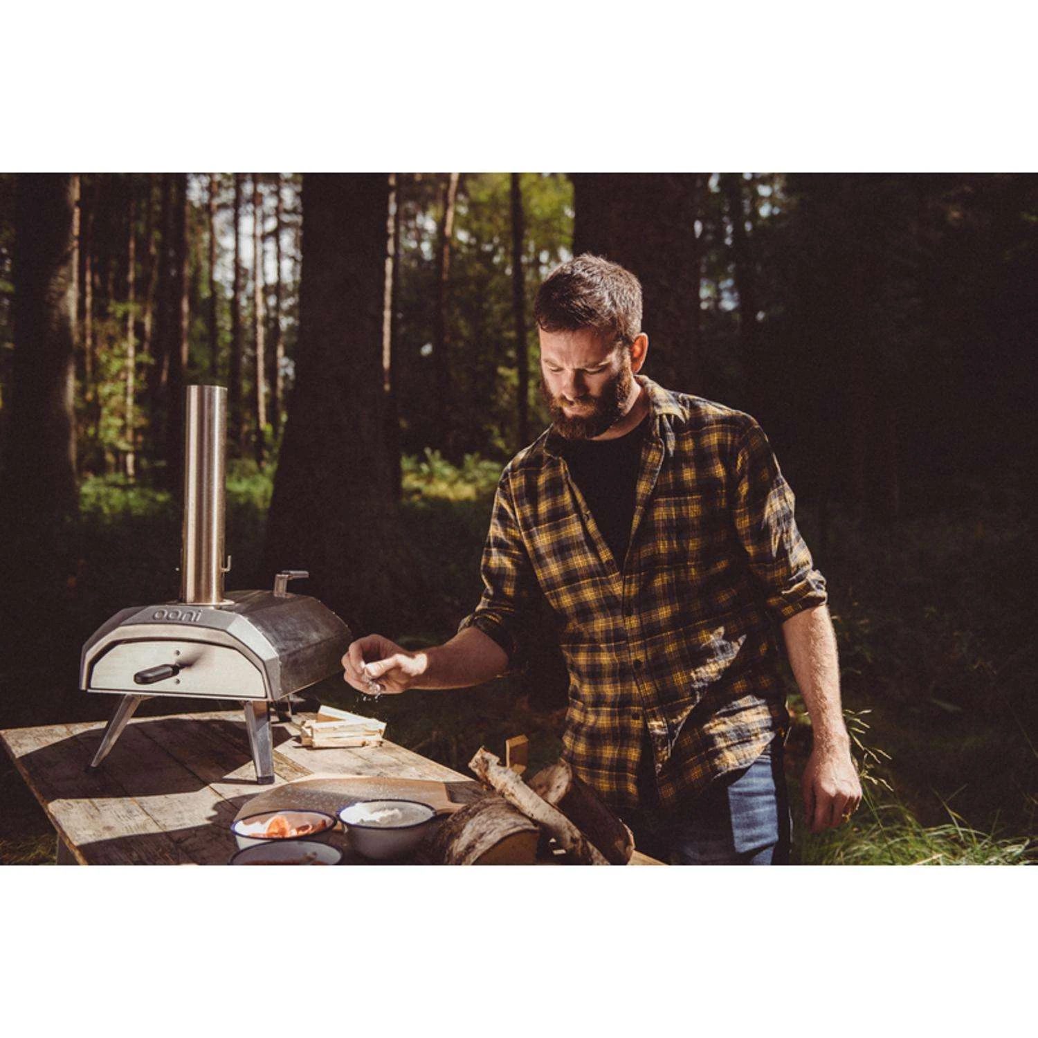 Ooni Karu 12 In. Charcoal/Wood Chunk Outdoor Pizza Oven Silver 10 Ooni Karu 12 In. Charcoal/Wood Chunk Outdoor Pizza Oven Silver - Image 8