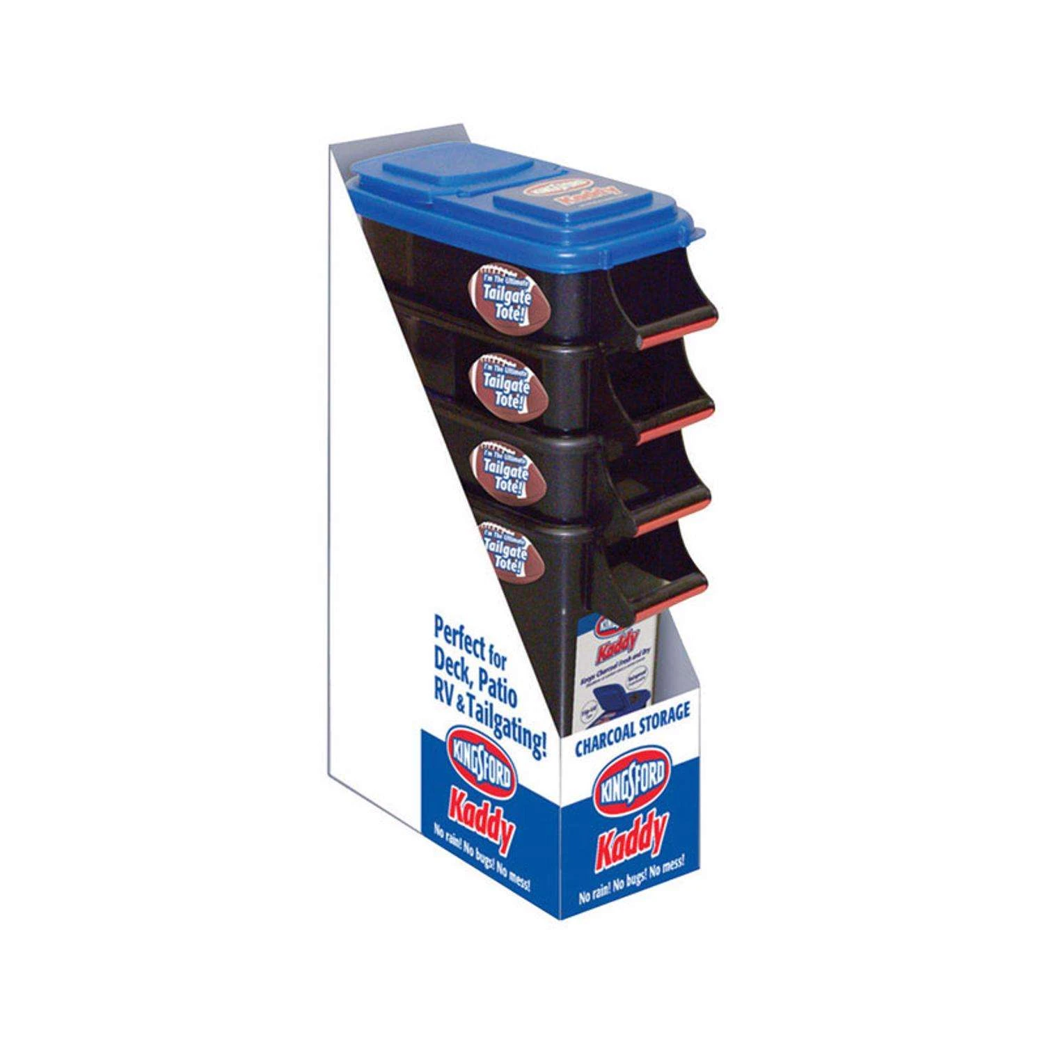 Kingsford Kaddy Plastic Charcoal Dispenser 19 In. L X 10 In. W 4 Kingsford Kaddy Plastic Charcoal Dispenser 19 In. L X 10 In. W - Image 2