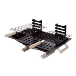 Marsh Allen 18 In. Hibachi Charcoal Grill Black