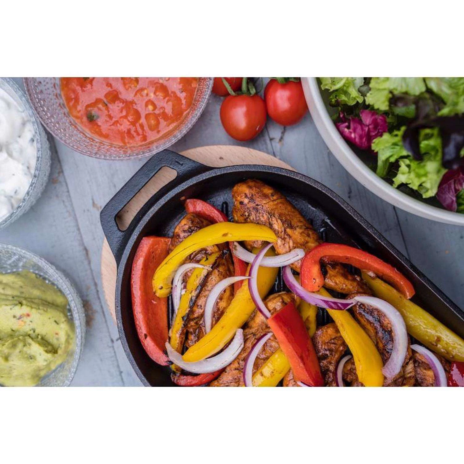 Ooni Cast Iron Grizzler Pan 12.2 In. L X 6.3 In. W 1 Pk 7 Ooni Cast Iron Grizzler Pan 12.2 In. L X 6.3 In. W 1 Pk - Image 5