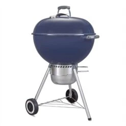 Weber 22 In. Ace Exclusive Original Kettle Premium Charcoal Grill Indigo