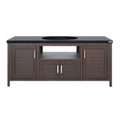 Big Green Egg XL Modern Farmhouse-Style Custom EGG Table 33.5 In. H X 72 In. W X 29 In. L