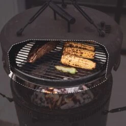 Burch Barrel 18 In. Charcoal/Wood Grill And Smoker Black -Traeger Egg Store 41e11cd7 96a4 40ac a354 98c115db2ac3