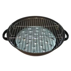 Q-Stoves Round Steel Fire Bowl Filler 9 In. H X 20 In. W X 20 In. D -Traeger Egg Store 41f3b6b1 bcd6 448f b89a 9869f83c3633