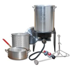 King Kooker 33000 BTU Cold Rolled Steel Turkey Fryer Kit 29 Qt