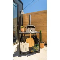 Ooni Fyra 12 In. Wood Pellet Outdoor Pizza Oven Silver -Traeger Egg Store 498fa969 a86e 459d 87b2 cc99377ddb35