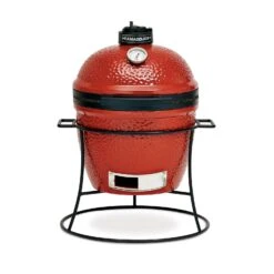 Kamado Joe 13.5 In. Joe Jr. Charcoal Kamado Grill And Smoker Red