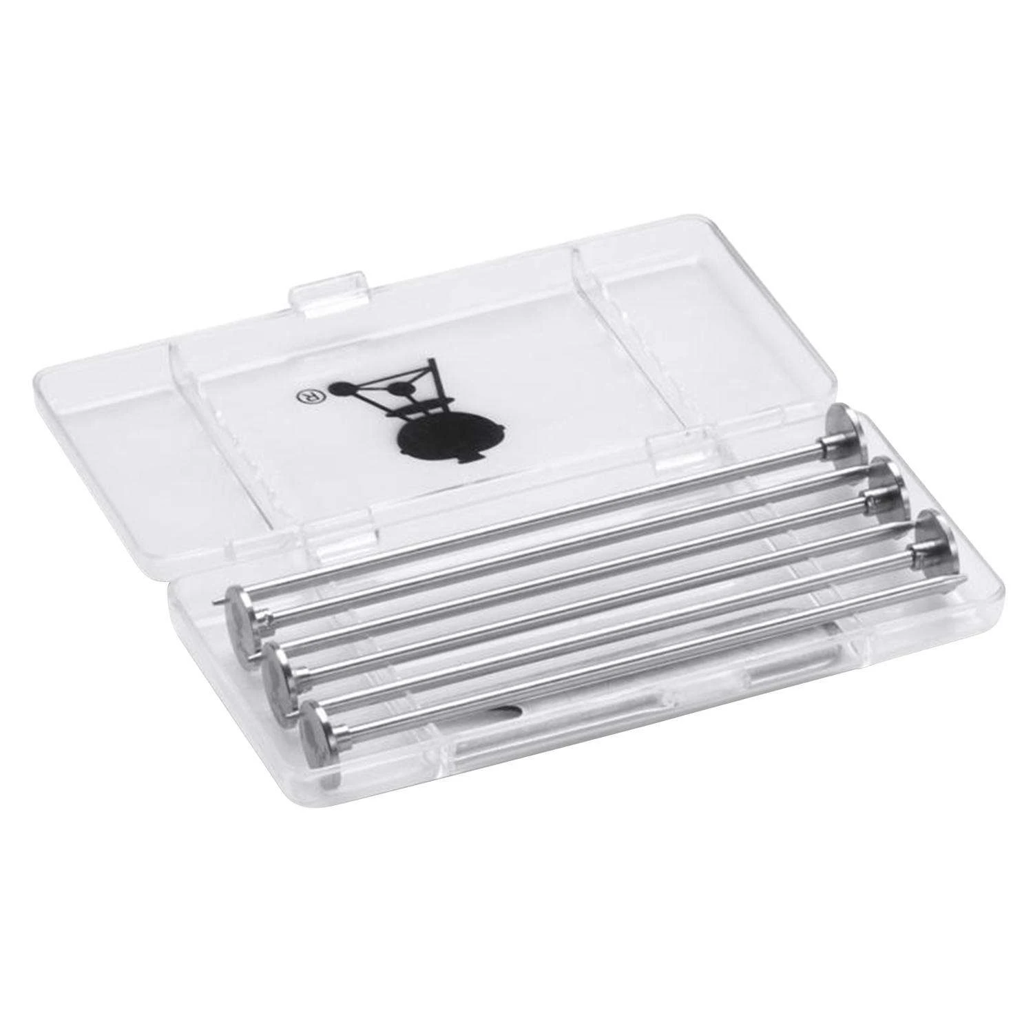 Weber Stainless Steel Silver Potato Nails 6 4 Weber Stainless Steel Silver Potato Nails 6 - Image 2