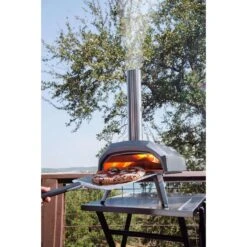 Ooni Karu 12 In. Charcoal/Wood Chunk Outdoor Pizza Oven Silver 16 Ooni Karu 12 In. Charcoal/Wood Chunk Outdoor Pizza Oven Silver -Traeger Egg Store 5b081742 0e51 4719 8286 fa580b37d073