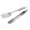 Weber Deluxe Stainless Steel Black/Silver Grill Tool Set 2 Pc -Traeger Egg Store 61b0f3bc 0a44 463d a9f6 c1228e921952