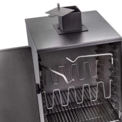 Oklahoma Joe's Bandera Charcoal Vertical Smoker Black -Traeger Egg Store 61fb76b2 7061 4bc9 a6d1 9c206f500d26