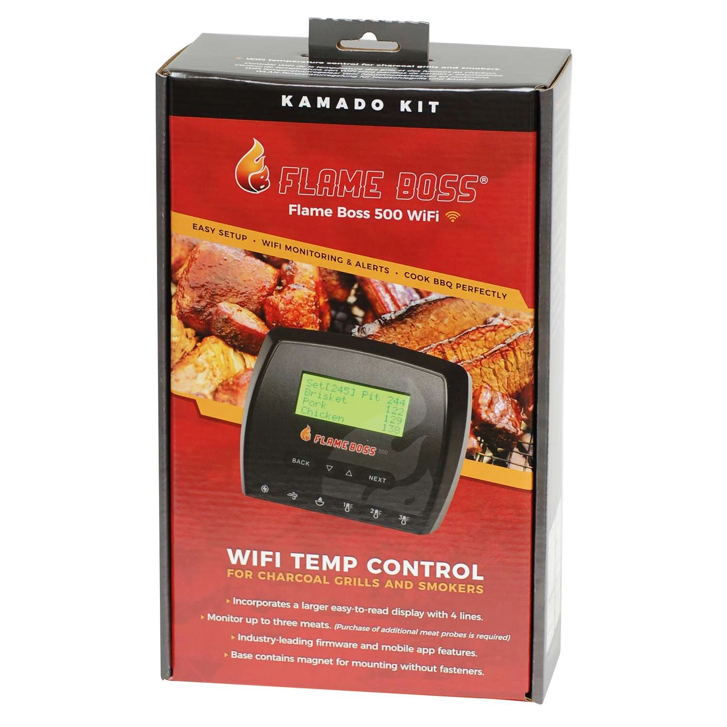 Flame Boss Digital WiFi Enabled Grill Temperature Control 4 Flame Boss Digital WiFi Enabled Grill Temperature Control - Image 2