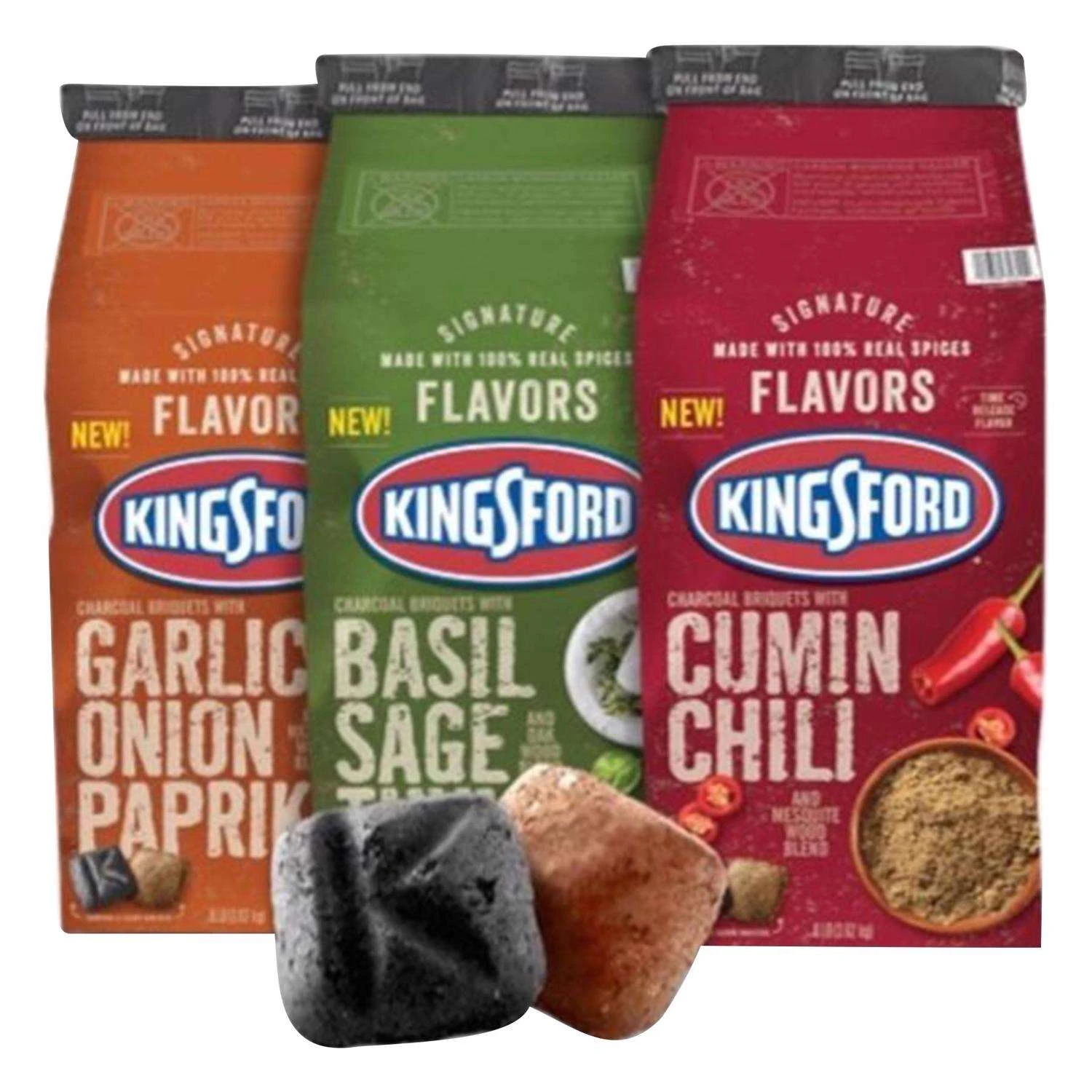 Kingsford Signature Flavors All Natural Garlic Onion Paprika Charcoal Briquettes 8 Lb 6 Kingsford Signature Flavors All Natural Garlic Onion Paprika Charcoal Briquettes 8 Lb - Image 4