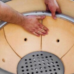 Kamado Joe 18 In. Classic Joe II Charcoal Kamado Grill And Smoker Red -Traeger Egg Store 6a52caba b1ef 44a4 af05 c24bbbbbdfb4