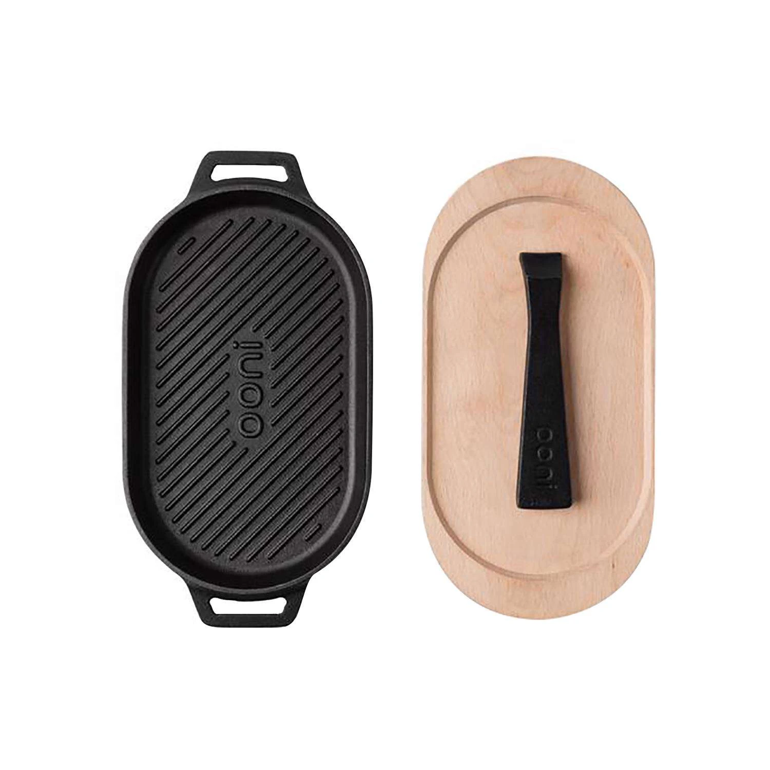 Ooni Cast Iron Grizzler Pan 12.2 In. L X 6.3 In. W 1 Pk 5 Ooni Cast Iron Grizzler Pan 12.2 In. L X 6.3 In. W 1 Pk - Image 3