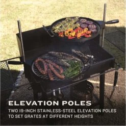 Oklahoma Joe's 19 In. Charcoal/Wood Grill Black -Traeger Egg Store 6ef887e2 d10b 45c2 a9a1 fd94192b3815