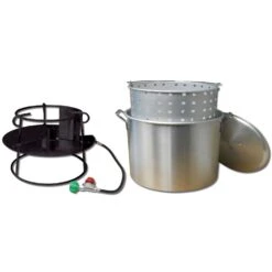 King Kooker 105000 BTU Welded Steel Frame Boiling Kit 60 Qt