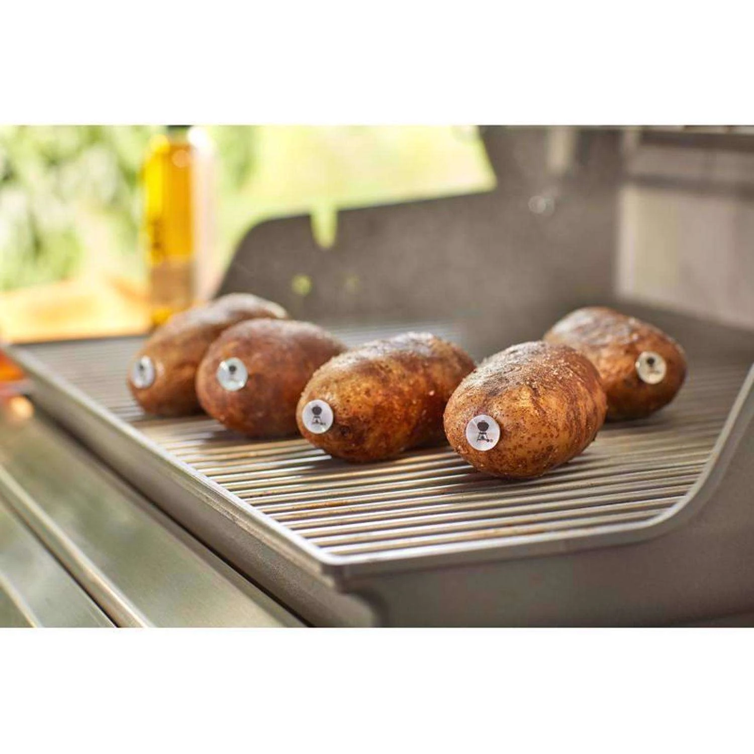 Weber Stainless Steel Silver Potato Nails 6 5 Weber Stainless Steel Silver Potato Nails 6 - Image 3