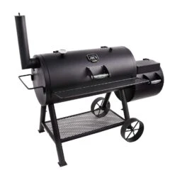 Oklahoma Joe's Longhorn Charcoal/Wood Offset Smoker Black -Traeger Egg Store 7677f946 26a1 46a5 b1aa 8307cb610215