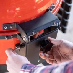 Kamado Joe 22 In. Kettle Joe Charcoal Kamado Grill And Smoker Blazing Red -Traeger Egg Store 78accb17 caf5 44f7 a17a 9c7ff6dabd33