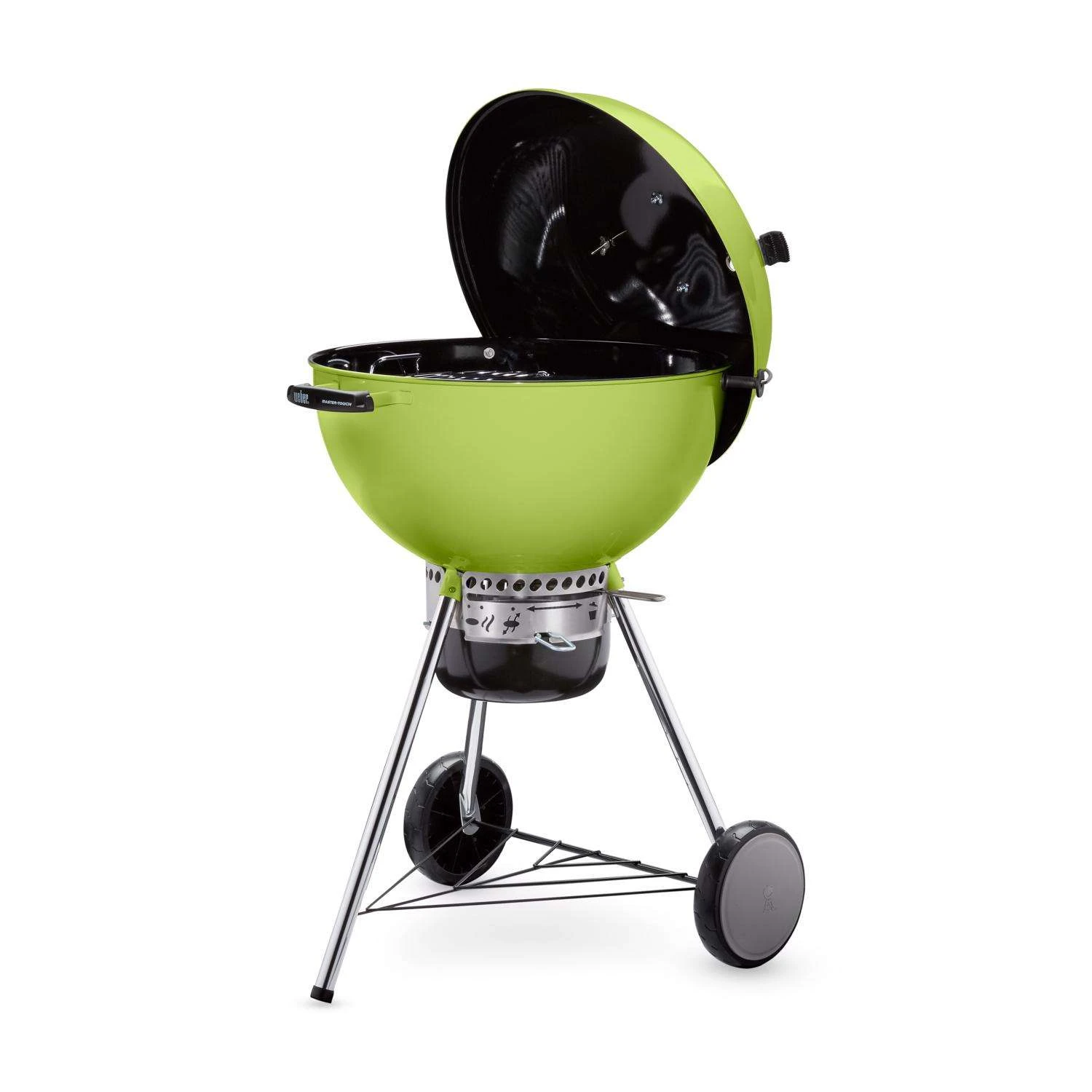 Weber 22 In. Master-Touch Charcoal Grill Spring Green 4 Weber 22 In. Master-Touch Charcoal Grill Spring Green - Image 2