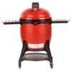 Kamado Joe 24 In. Big Joe III Charcoal Kamado Grill And Smoker Red -Traeger Egg Store 999373c4 312f 40d1 8f0d 00bc01a50a71