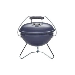 Weber 14 In. Smokey Joe Premium Charcoal Grill Slate Blue