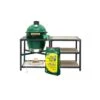 Big Green Egg 18.25 In. Large EGG Package With Modular Nest And Side Table With Distressed Acacia In -Traeger Egg Store a53ee2c0 2d11 4644 8e3d 5bc20d1b1abb