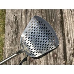 FireDisc Ultimate Frying Weapon Stainless Steel Black/Silver Grill Spatula 1 Pk -Traeger Egg Store a67ee51a cd77 441e 8d32 c68880d24212