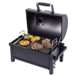 Oklahoma Joe's 17 In. Rambler Charcoal Grill Black -Traeger Egg Store afa4e668 6a0a 492b a3c1 7e02af51d419