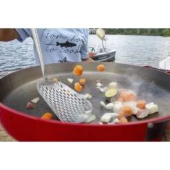 FireDisc Ultimate Frying Weapon Stainless Steel Black/Silver Grill Spatula 1 Pk -Traeger Egg Store b1ceab41 4bd2 43d5 ac44 8b39eeb5df12