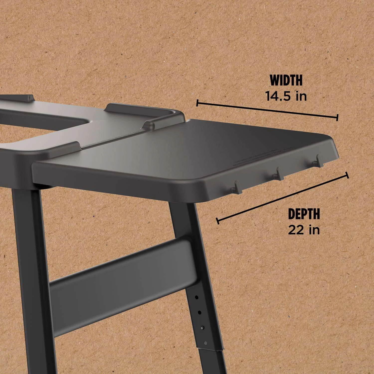 Ninja Woodfire Grill Side Table Plastic 1.53 In. H X 14.56 In. W X 22.32 In. L 4 Ninja Woodfire Grill Side Table Plastic 1.53 In. H X 14.56 In. W X 22.32 In. L - Image 2