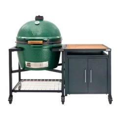 Big Green Egg Nest Expansion Cabinet Aluminum 30.5 In. H X 30 In. W X 30 In. L -Traeger Egg Store bbd191fe 7703 4158 a067 deeb56e5eed6