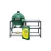 Big Green Egg 24 In. XLarge EGG Package With Modular Nest And Side Table With SS Inserts Charcoal K -Traeger Egg Store bd489724 3caf 4227 a94e 817deaa172a9