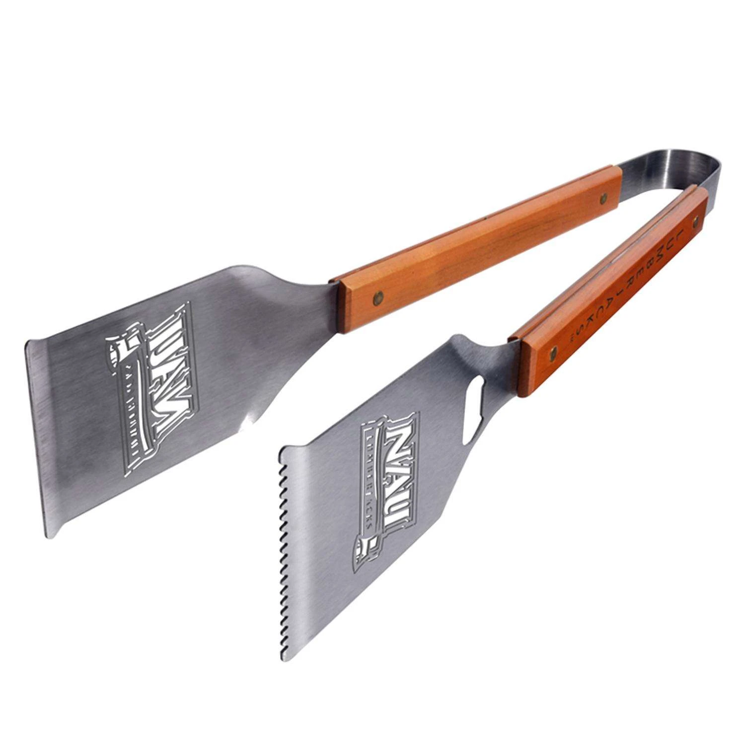 Sportula NCAA Stainless Steel Brown/Silver Grill Tongs 1 Pc 3 Sportula NCAA Stainless Steel Brown/Silver Grill Tongs 1 Pc