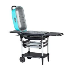 PK Grills 22 In. Original PK Aaron Franklin Charcoal Grill And Smoker Teal -Traeger Egg Store c383d062 cf51 4ccc b39b 5f79cffbcc20