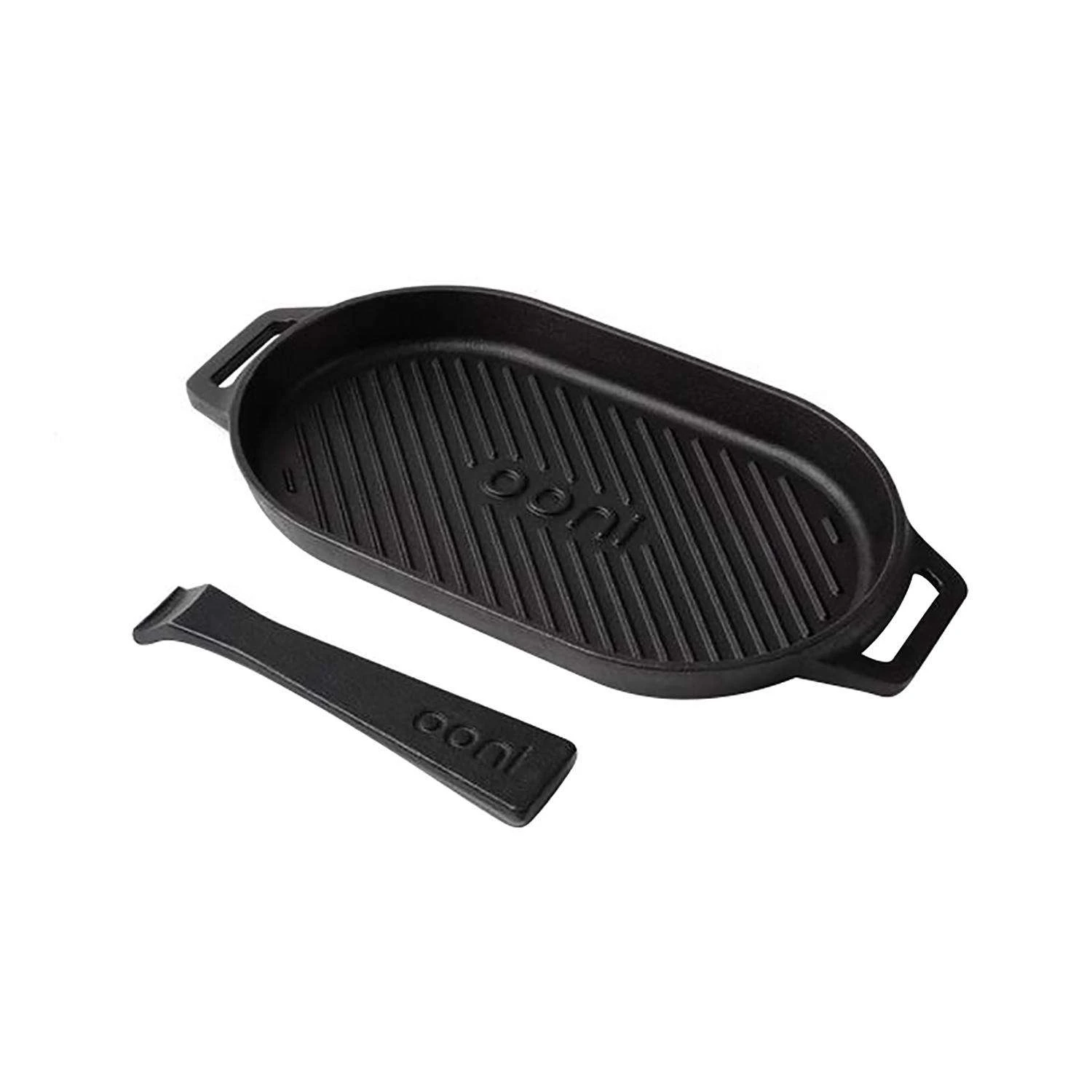 Ooni Cast Iron Grizzler Pan 12.2 In. L X 6.3 In. W 1 Pk 4 Ooni Cast Iron Grizzler Pan 12.2 In. L X 6.3 In. W 1 Pk - Image 2