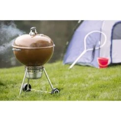 Weber 22 In. Original Kettle Premium Charcoal Grill Copper 19 Weber 22 In. Original Kettle Premium Charcoal Grill Copper -Traeger Egg Store d0b6025d 5abe 4728 9acb d0245bd1dd1c