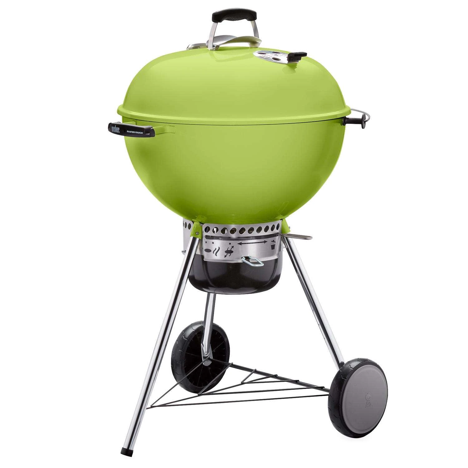 Weber 22 In. Master-Touch Charcoal Grill Spring Green 3 Weber 22 In. Master-Touch Charcoal Grill Spring Green